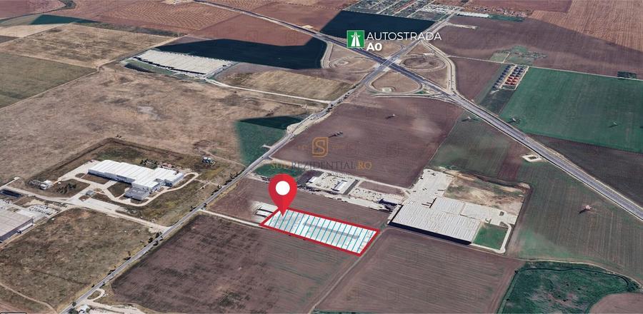 Hala depozitare – productie, Popesti Leordeni, DNCB, Autostrada A0 - 4