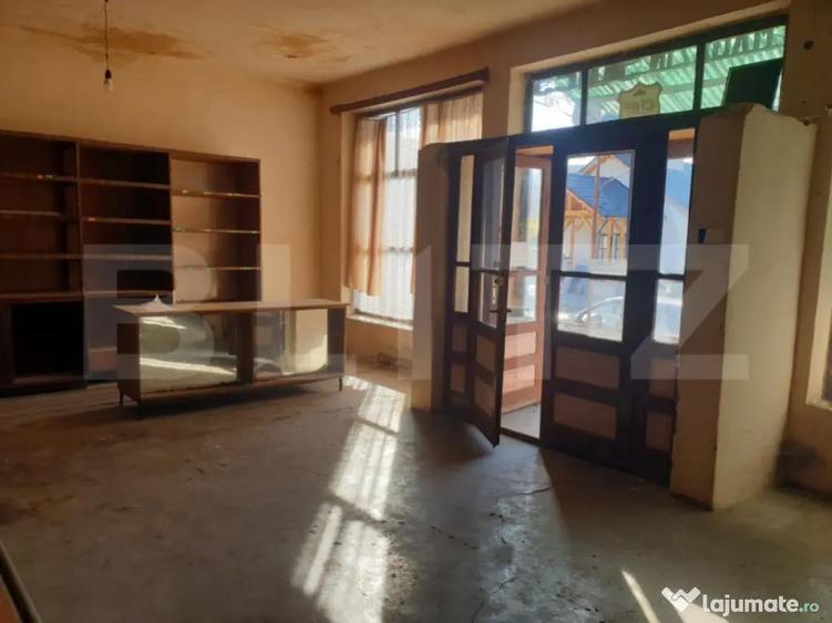 De inchiriat magazin alimentar, central 100 mp,parter, sat C - 3