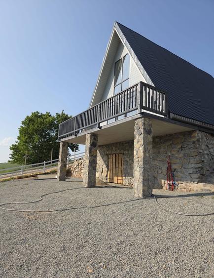 Vand cabana A-frame Damis - 5