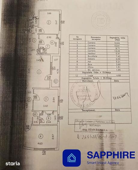 Apartament 4 camere Berceni, 2 bai, centrala proprie, loc de parcare - 11