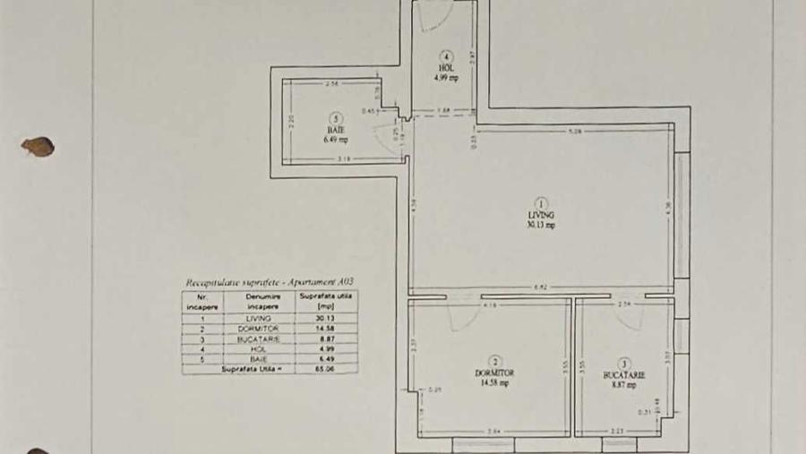 Apartament 2 camere spatios (65 mp) | living 30 mp | Unirii Tineretului | mobilat complet - 3