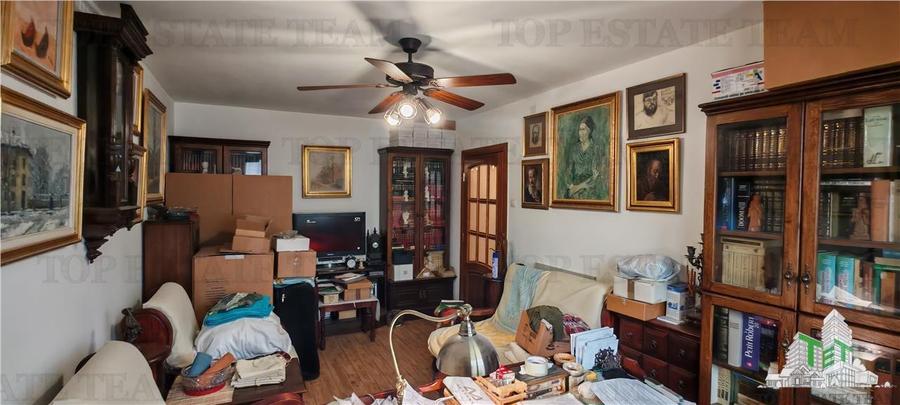 Apartament 2 camere, utilat/mobilat, lemn masiv, bloc reabilitat, centrala propr - 1