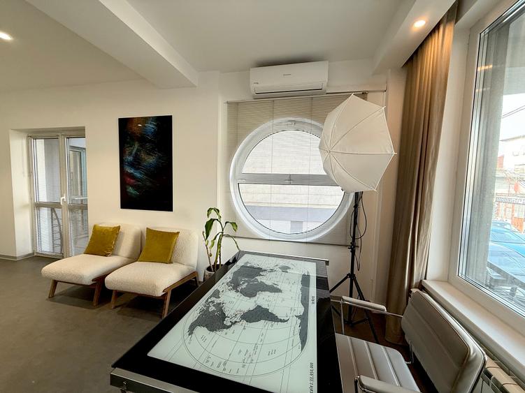 Inchieriere apartament 3 camere lux P-ta Dorobanti bloc boutique - 14