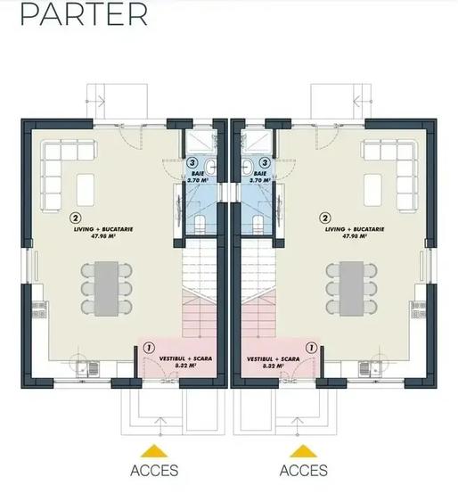 Vila 4 CamereAlipita P+1 | De Vanzare |  Complex Rezidential | Curte - 16