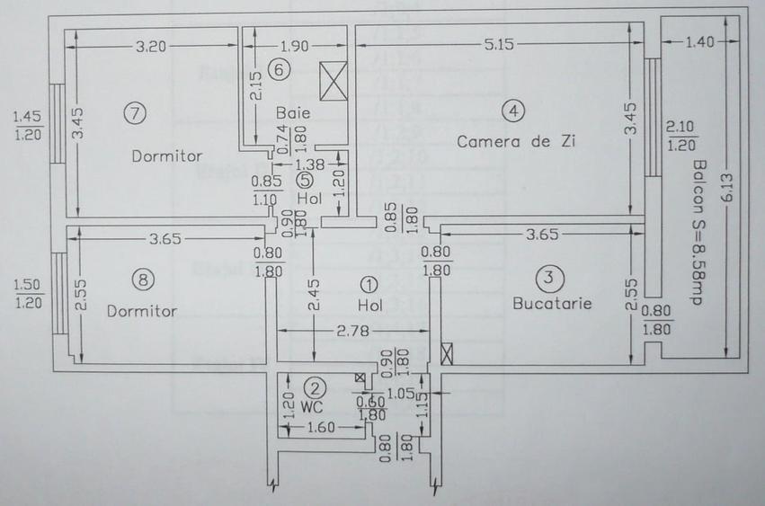 COMISION 0%, PROPRIETAR, apartament 3 cam, 2 bai, 72 mp,mobilat si utilat, - 16