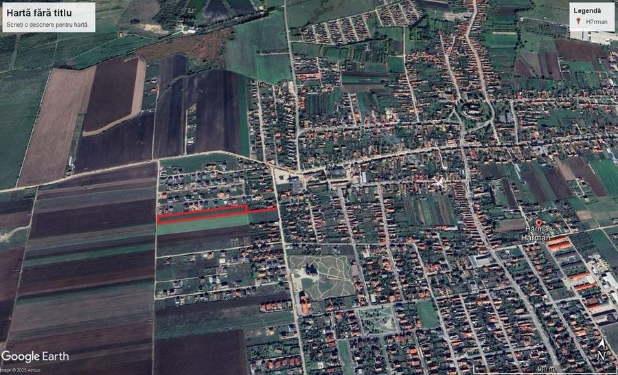 Teren  in Harman,Aleea 14 cu utilitati - 8