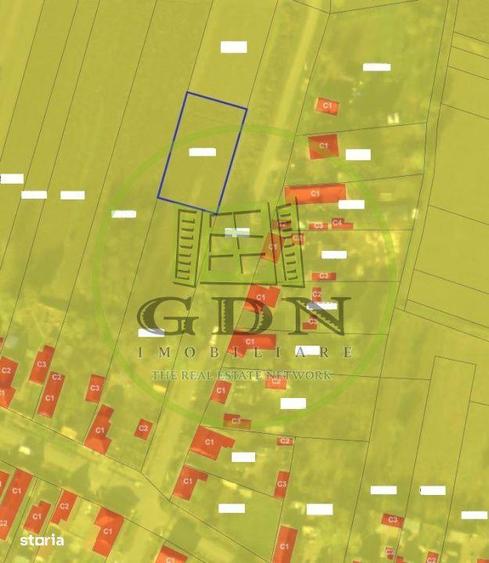 Teren intravilan , suprafata 1000 mp, Santaul Mare - 3