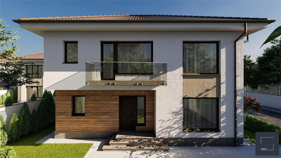 Vila moderna cu finisaje de calitate in Tunari - 1