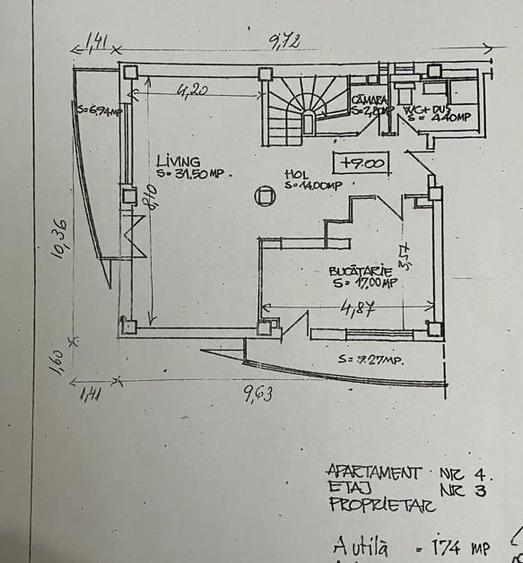 DUPLEX EXCLUSIV | 4 CAMERE | PIAȚA VICTORIEI – KISELEFF - 30