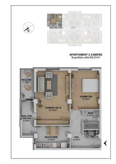 apartamente noi in Blaj - 2