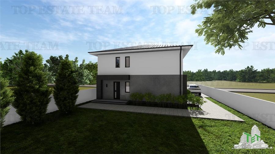 Cladire 240mp cu 2 spatii comerciale la inchiriat in centru Domnesti - 5