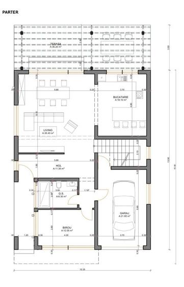 Casă individuala 6 camere Cartierul Arhitectilor, teren 650 mp Calea Cisnadiei - 3