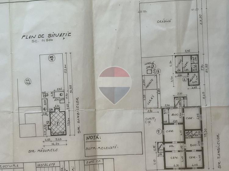 Casă individuală cu 4 camere cu Teren 785 Mp în Gai