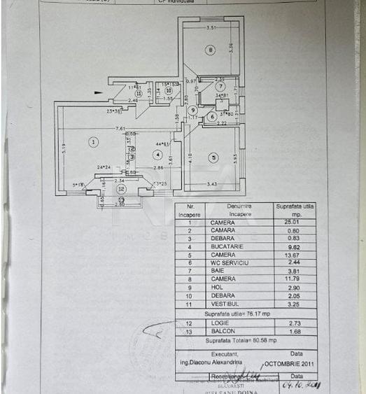 Apartament 3 Camere Decomandat Lujerului - 12