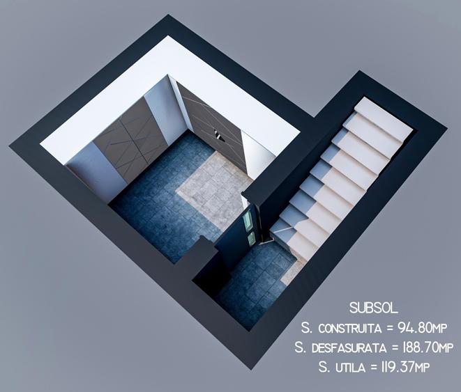 De vanzare casa, 5 camere, 119 mp, Miroslava, 100m de gradinita , Cod 161382 - 5