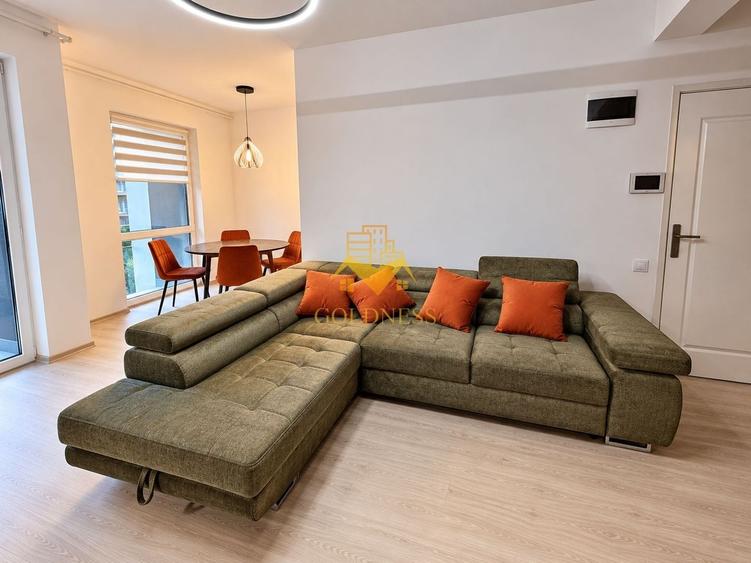 Apartament cu 2 camere semidecomandat, mobilat în Mărăști
