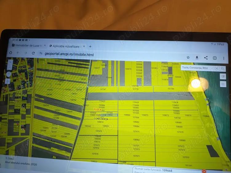 De vinzare teren ieftin la mare 2040mp 25 Euro mp pe faleza farului tuzla romania - 14