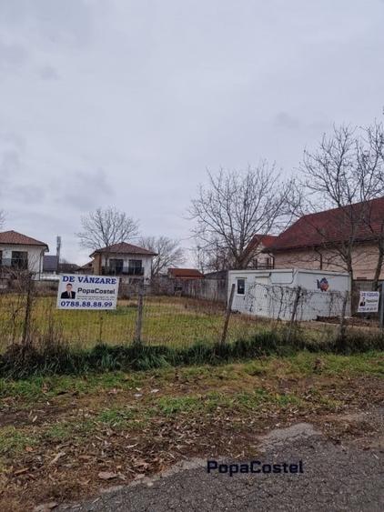 Tunari - Camil Petrescu teren 1000 mp deschidere 23 ml, electricitate, canal - 4