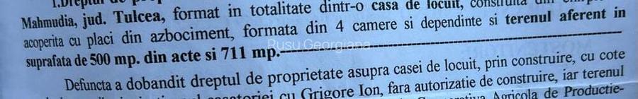 Casa batraneasca + teren