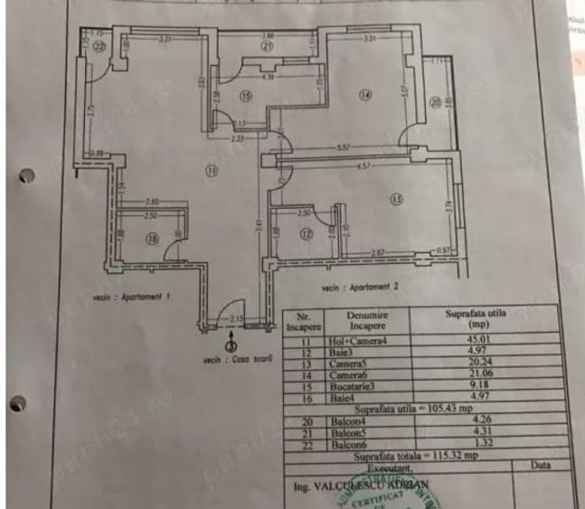 APARTAMENT 3 CAMERE | 115 MP | ZONA PRIMO-COMPOZITORI - 8