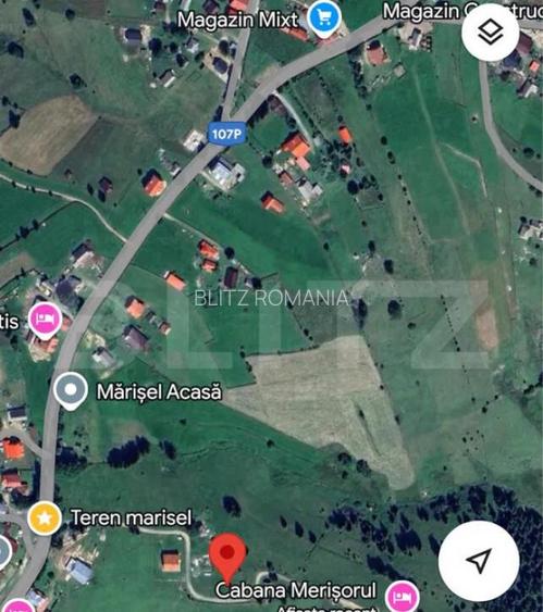 Teren de vanzare in Mari?el 1539 mp, Intravilan, Zon Teren de vanzare in Mari?el 1539 mp, Intravilan, Zon