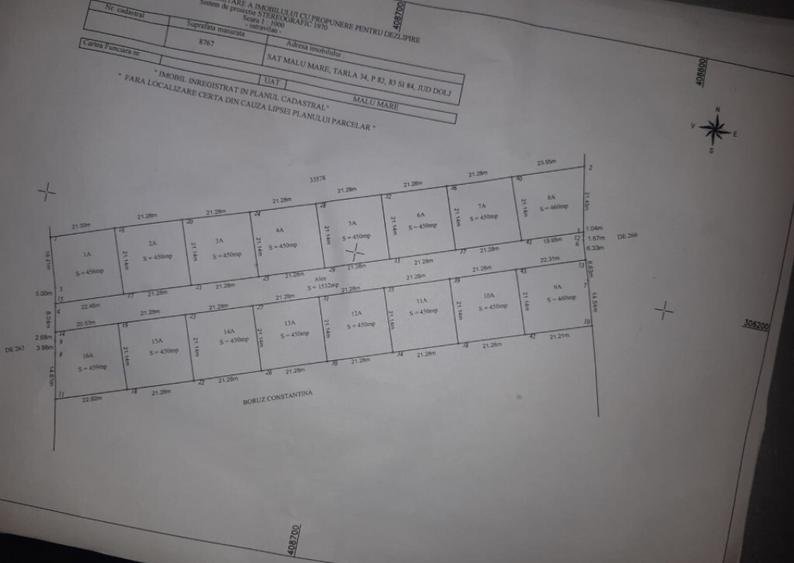 Teren intravilan Malu Mare, 400 mp, vedere panoramica - 2