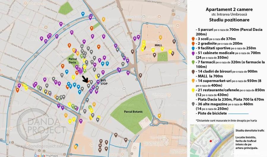 Apartament 2 camere in Timisoara, strada Intrarea Umbroasa (Circumvalatiunii Dacia)-Comision 0% - 8