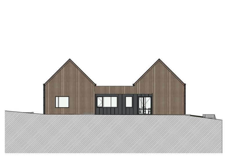 Teren cu fundatie si proiect autorizat pentru cabana lemn -Balcesti, Cluj - 8