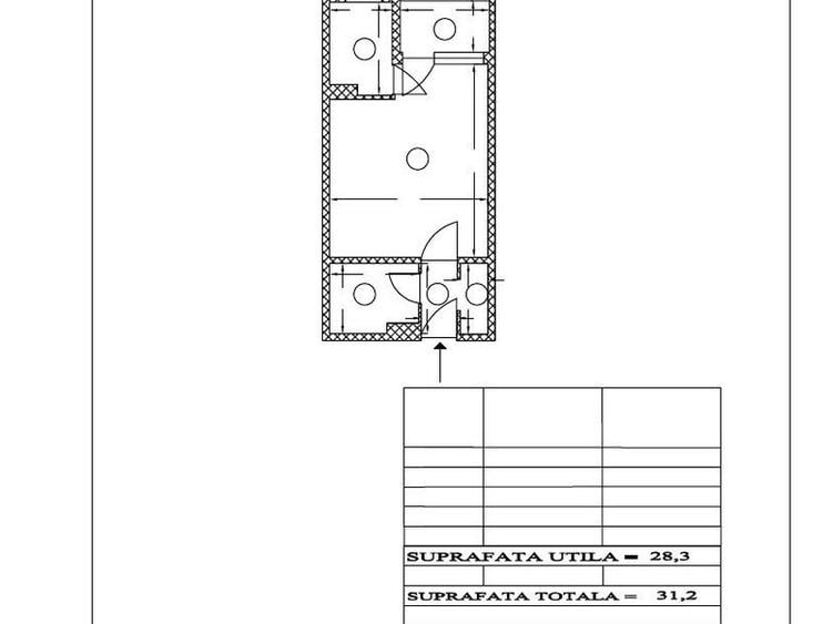 Drumul Taberei Favorit Metrou Garsoniera et 9,  semidecomandata, sup 32 mp an c- - 1
