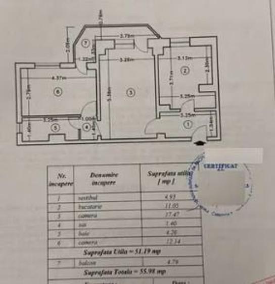 Apartament 2 Camere,Panduri,bl.1989,et.4/8,Amenajat,geam la baie,Liber - 8