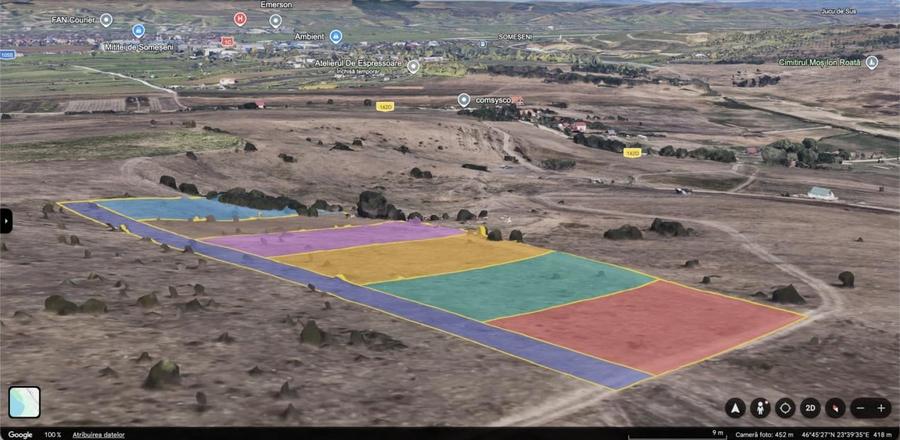 Comision 0. Teren Intravilan, zona Strada Colonia Sopor CJ 400482 - 2