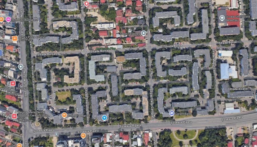 Teren Construcții intravilan de 1155 mp, în Aviației