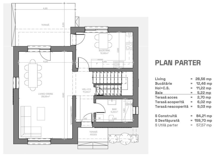 Casa noua P+1E | 110 mp utili | Teren 350mp | Finisaje premium - 11