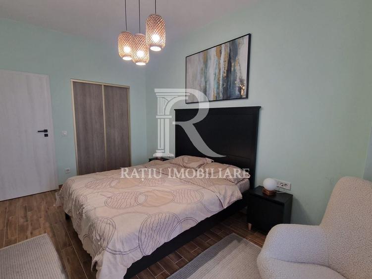 Apartament cu 3 camere decomandat, mobilat în Nufărul