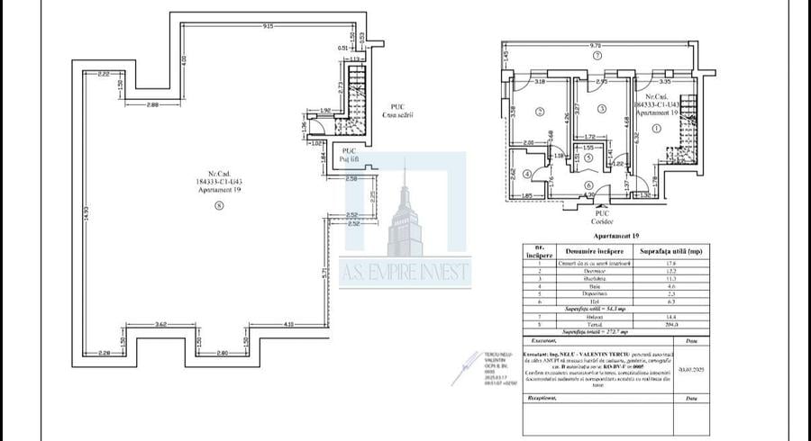 Apartament cu 2 camere decomandat în Bartolomeu