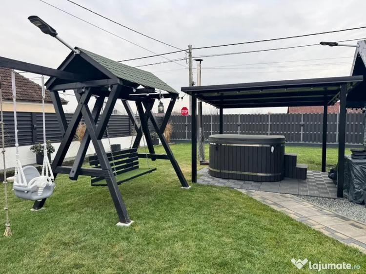 Casă cu 7 camere cu Teren 900 Mp în Hideaga