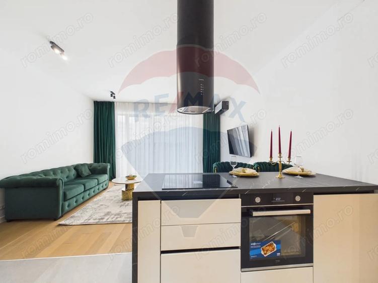 Apartament cu 2 camere, mobilat în Timpuri Noi