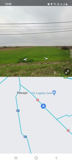 Teren de 27500 mp, în Petrești