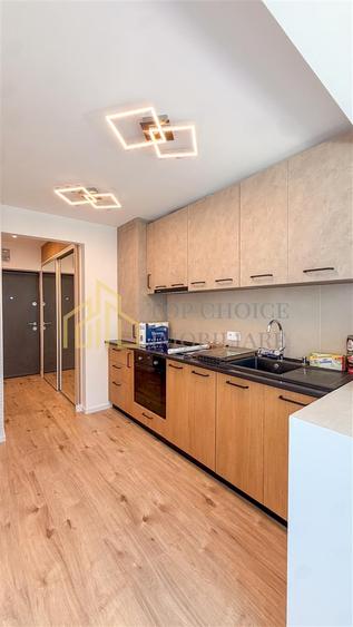 Apartament cu 2 camere decomandat, mobilat în Barbu Văcărescu