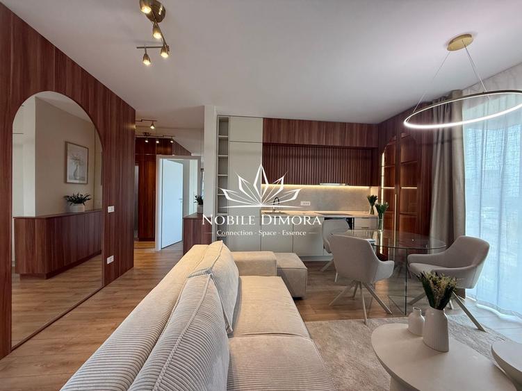 Apartament cu 3 camere semidecomandat, mobilat în Take Ionescu