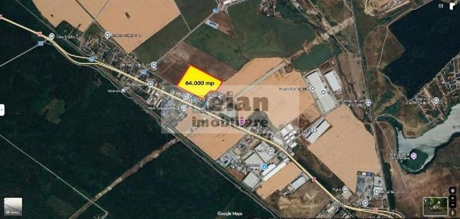 Teren Construcții intravilan de 66000 mp, în Buftea