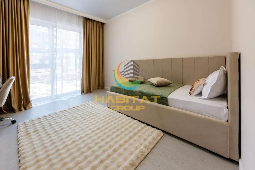 Apartament cu 3 camere semidecomandat în Vest