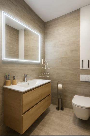 Apartament cu 2 camere semidecomandat, mobilat în Florești