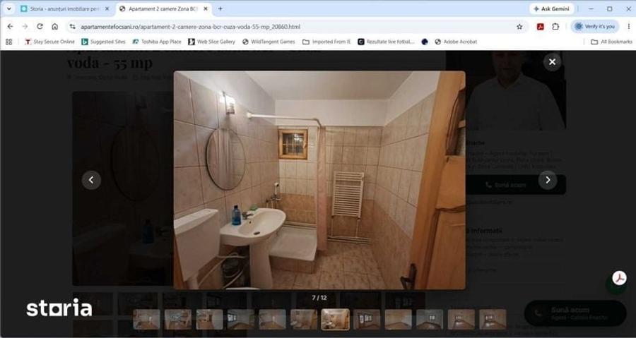 Apartament cu 2 camere în Est