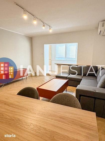 Apartament cu 3 camere decomandat, mobilat în Dorobanți
