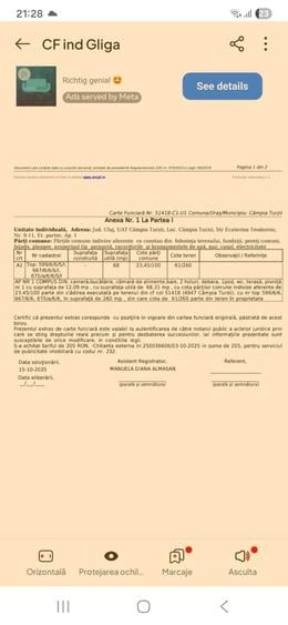 Casă cu 2 camere în Central