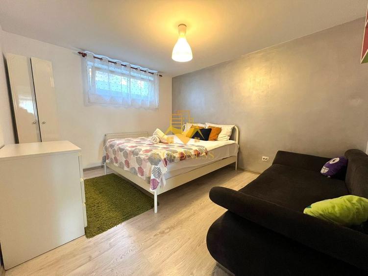 Apartament cu 3 camere semidecomandat, mobilat în Europa