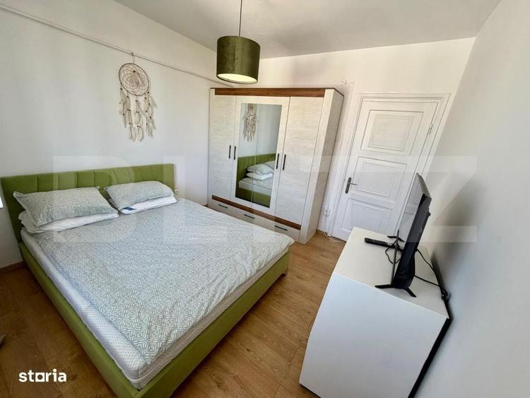 Apartament cu 2 camere semidecomandat în Central