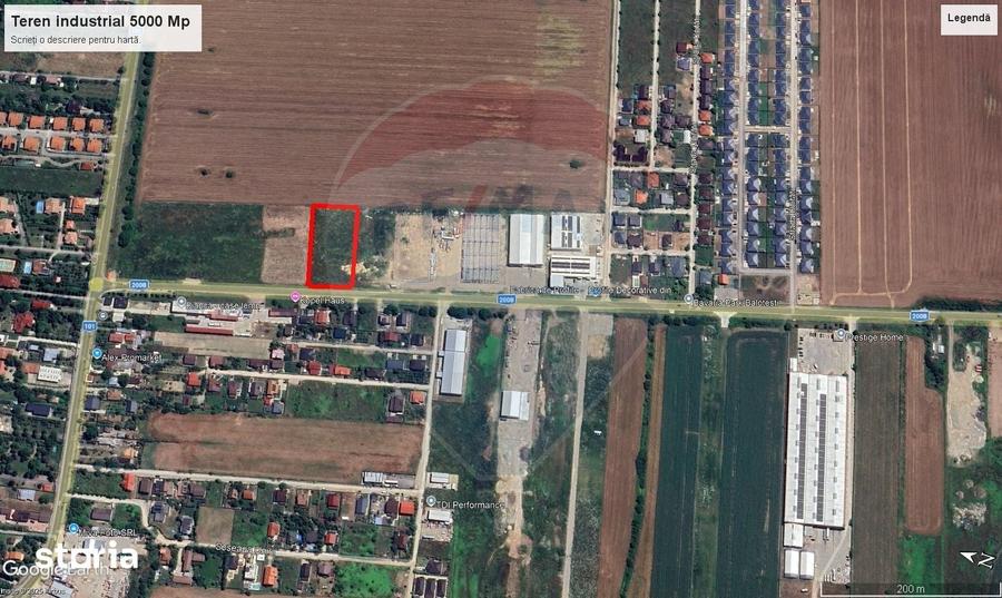 Teren de 5000 mp, în Balotești