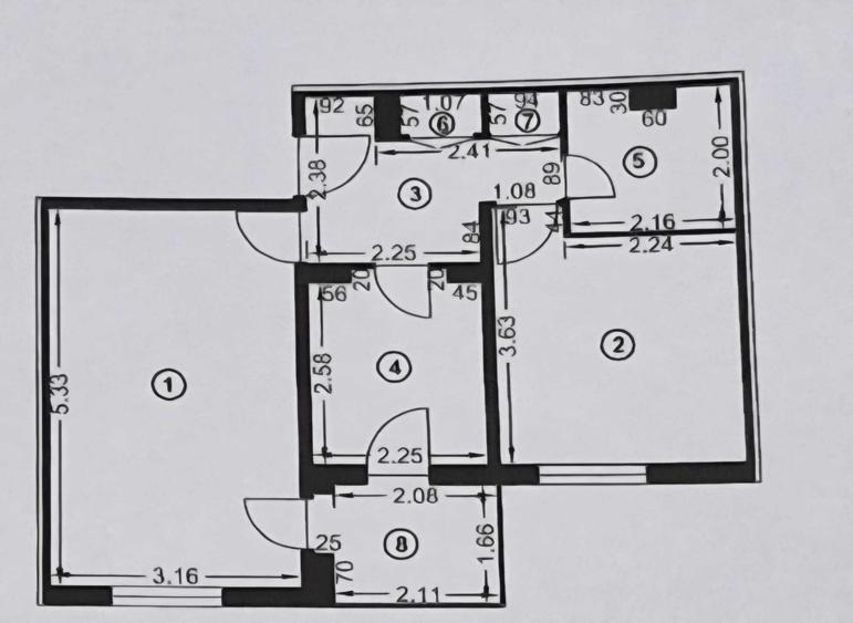 Apartament 2 camere, etaj 1, balcon, Facliei Ploiesti - 2